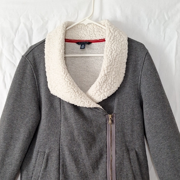 Tommy Hilfiger Teddy Jacket Plush Shawl Collar, NWOT - Picture 4 of 12